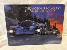 RARE! The Motor Racing Art of Nicholas Watts ...