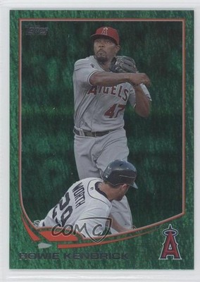 2013 Topps Emerald Foil Howie Kendrick #47 h3a