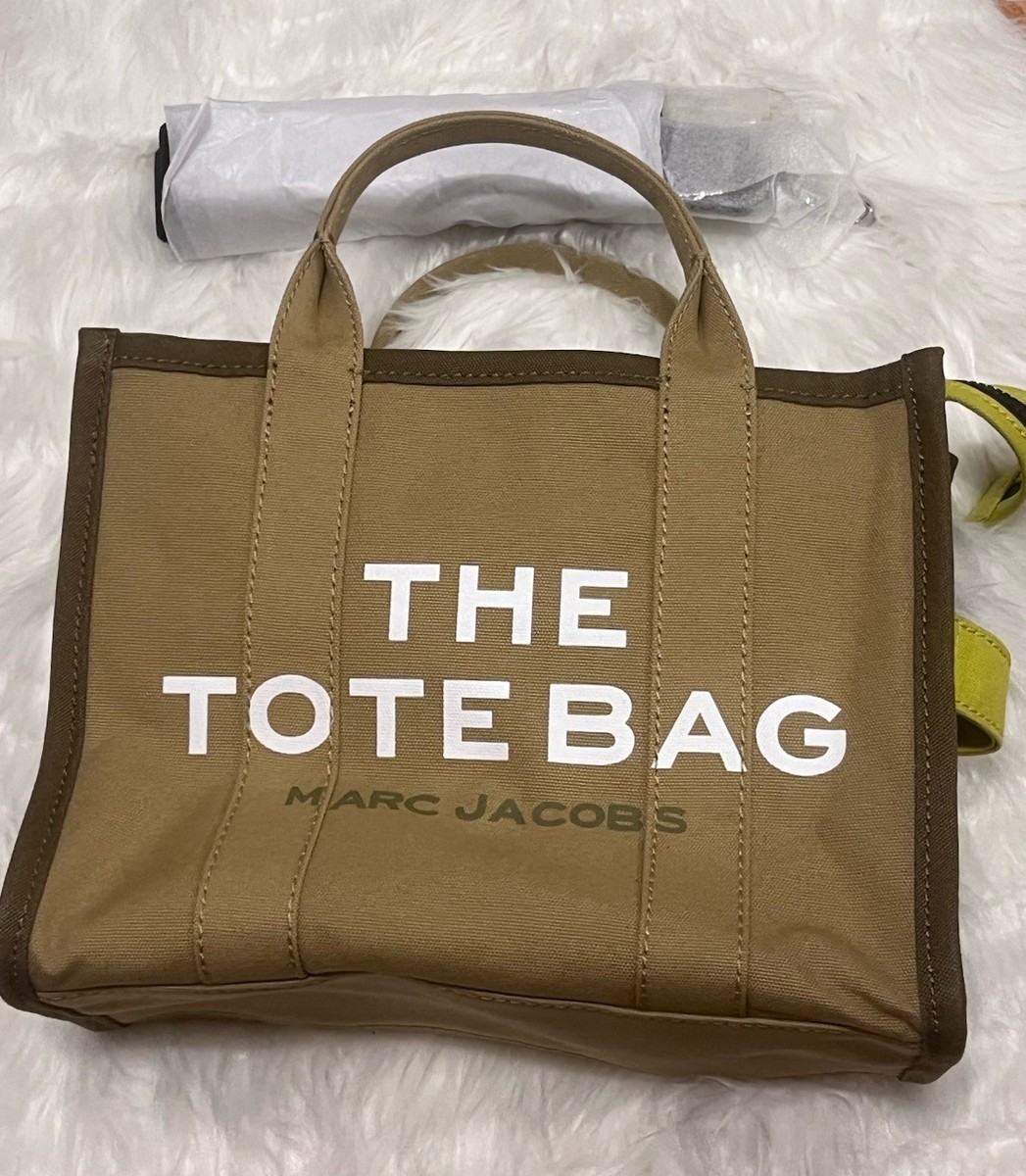 Marc Jacobs The Canvas Medium Tote Bag Strap Slate Military