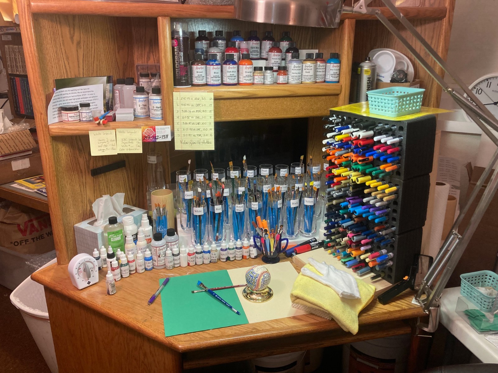 Rod Carew Signed OAL Baseball, VCBC SuperStats, Hand Painted JSA, HOF, Twins