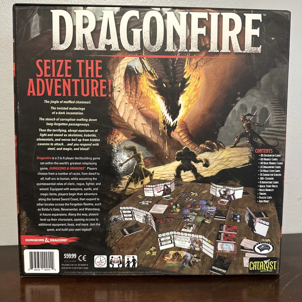 Dungeons & Dragons Dragonfire Juego de Mesa Catalizador Game Labs Completo Foto 2 de 4