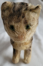 STEIFF Katze ca. 16x13 cm groß alt bespielt ohne ID