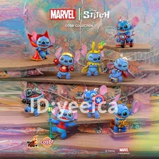 TOP TOY X Marvel Stitch COSBI Series Confirmed Figure Blind Box Halloween Gift