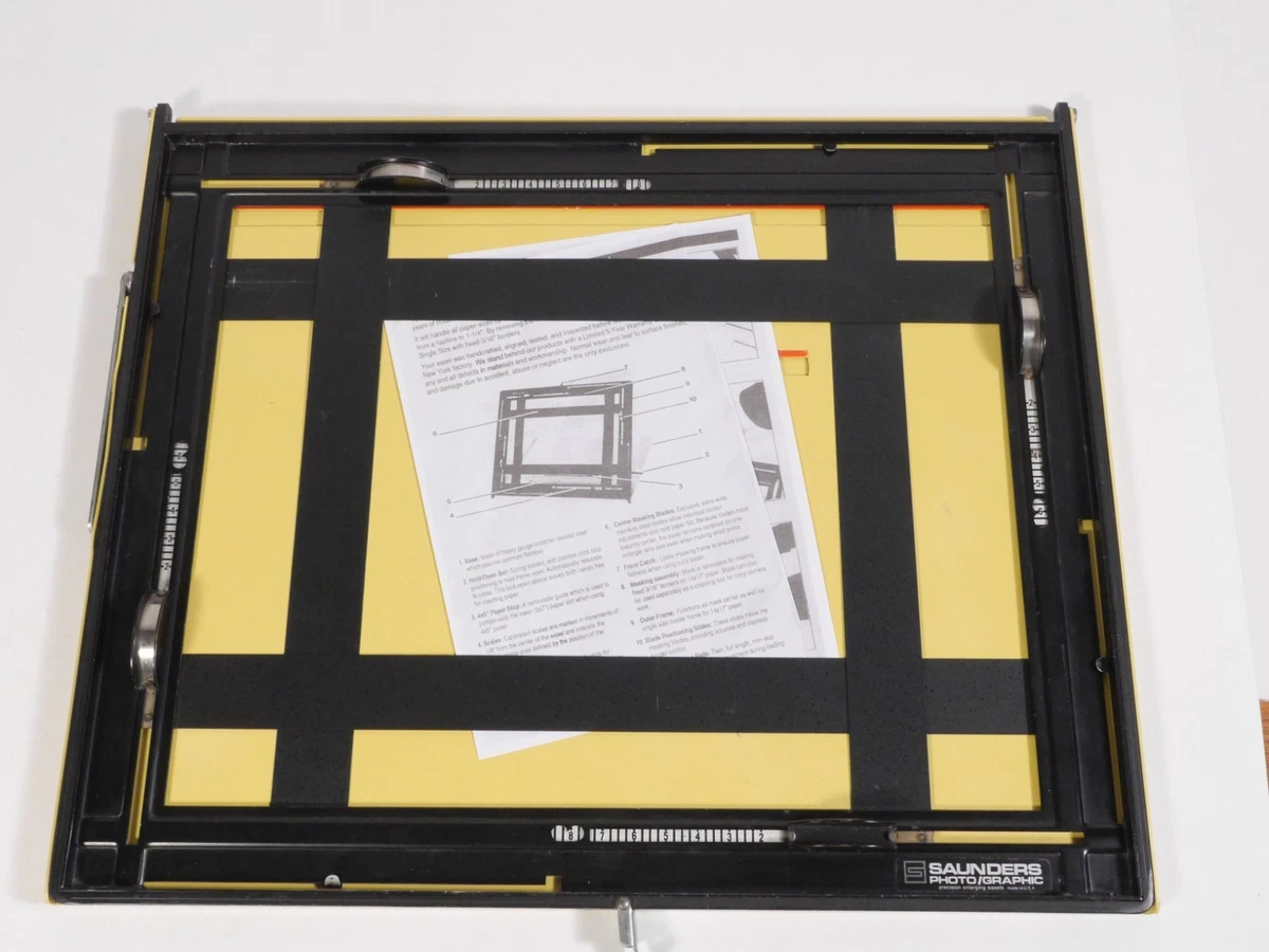 Saunders Darkroom Easels and Negative Carriers for sale - eBay