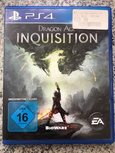 Dragon Age: Inquisition Sony PlayStation 4 Spiel Game