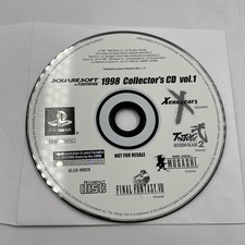 1998 Squaresoft Collector's CD Vol. 1 for Sony Playstation 1 PS1 Not For Resale