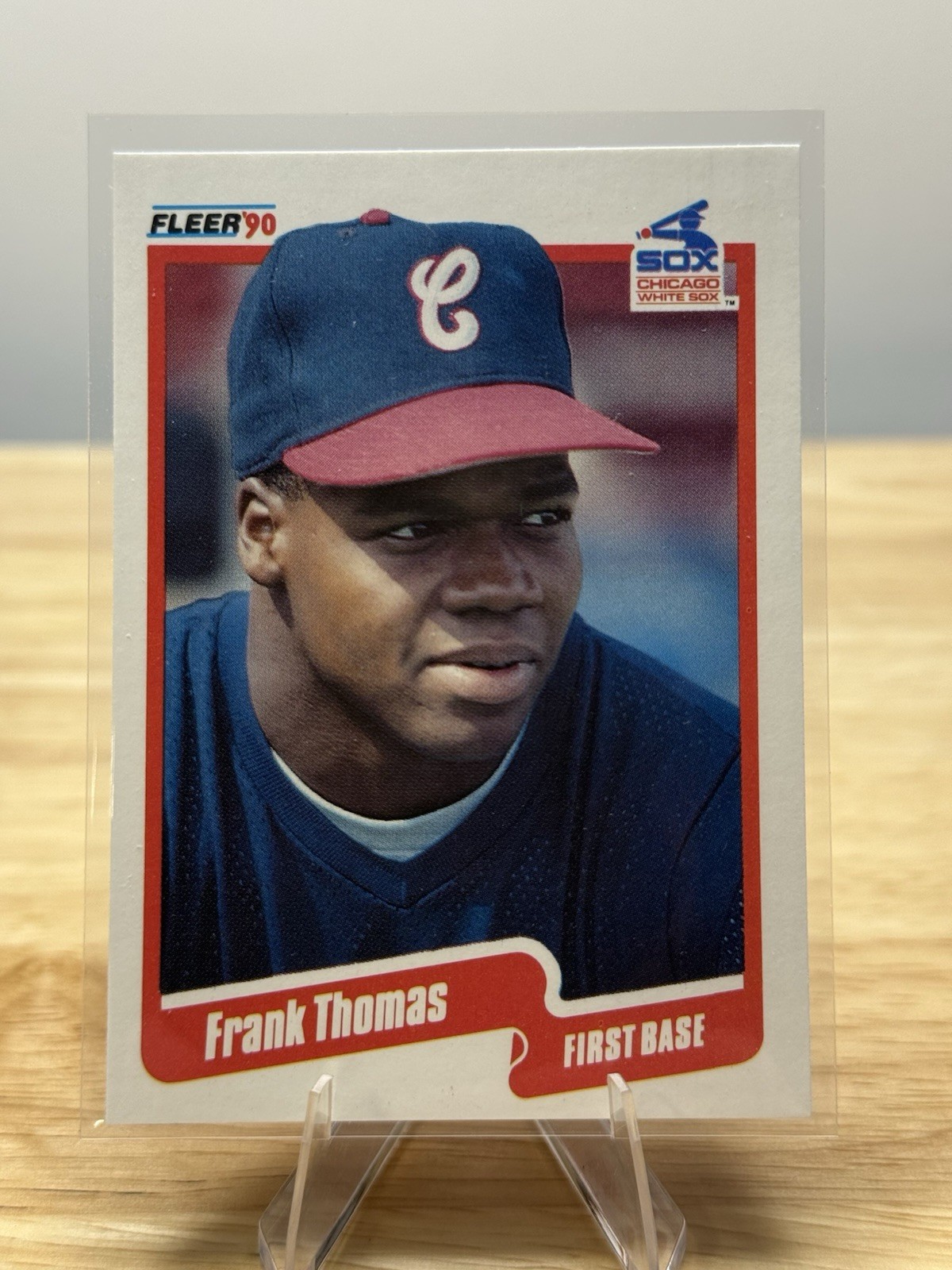 Fleer 1990 Update Frank Thomas Rookie U-87 Chicago White Sox MLB Baseball Card