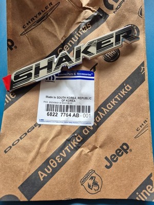 Genuine Mopar SHAKER!!! Emblem 68227764AB