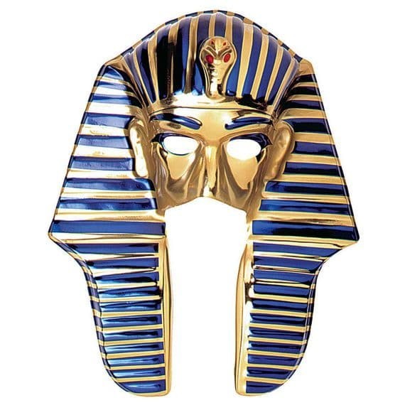 Egyptian Pharaoh Mask Halloween Fancy Dress Tutankhamun Style