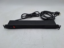 Wiremold Legrand Rackmount, 125V, 15A, 20"L, 8 Outlets 15ft Cord J08B2B