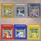 Pokemon Red Blue Yellow Gold Silver Crystal GB/GBC Cartridge (Pre-Owned, Tested)