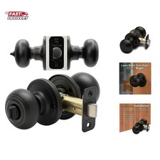 Colonial Privacy Interior Door Knob   ANSI Grade-3 Certified, Modern Heavy Du...