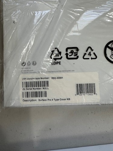 Microsoft Surface Pro 4 Type Cover - Black (R9Q-00001) - 第 2/2 張圖片