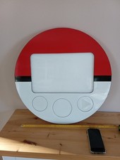 Giant 60cm Wide Pokèball Whiteboard 3.5cm Thick Gloss Laminate Finish