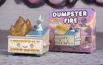 Megacon 2026 100% Soft Unhappily Ever After  Dumpster Fire Le 600 Presale
