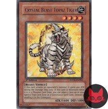 Yugioh Kristallungeheuer Topas Tiger FOTB-DE004 Rare 1. Auflage NM