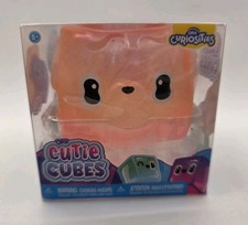 ORB Curiosities Cutie Cubes Orange Puppy Squishy Fidget Toy New