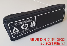 SCHWARZ TRIO 3in1 Kombitasche Verbandtasche Warnweste Warndreieck Verbandkasten