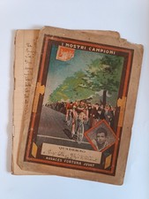 Quaderno Illustrato Vintage I Nostri Campioni Ciclismo Italia - Learco Guerra