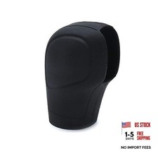 Car Gear Shift Knob Cover,Universal Silicone Automotive Anti-Slip Auto Black