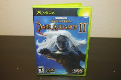 Microsoft Xbox Baldurs Gate Dark Alliance II Game CIB NM Disc Clean Tested READ