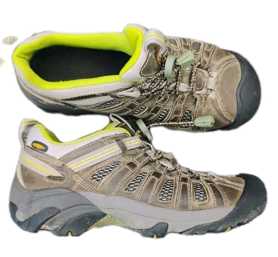 Scarpe da trekking Keen Voyageur donna taglia 7 5 marrone verde