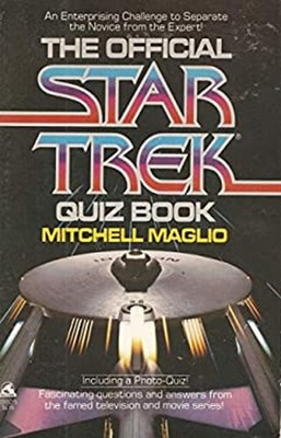 The Official Star Trek Quiz Book Paperback Mitchell Maglio