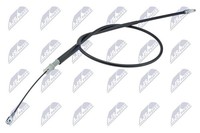 NTY Seilzug, Feststellbremse HLR-ME-010 FüR MERCEDES-BENZ VW