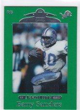 1999 Playoff Absolute SSD - Barry Sanders #39 Green Border Lions Free Shipping!