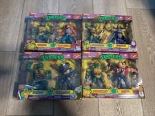 TMNT Classic Vs 2-Pack COMPLETE SET Of 4 Teenage Mutant Ninja Turtles Playmates