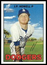 2016 Topps Heritage #217 J.P. Howell Los Angeles Dodgers NM+
