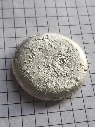 1 Oz Silver Round One Of A Kind Crystal Coin 999 Recycled Bullion 1of1