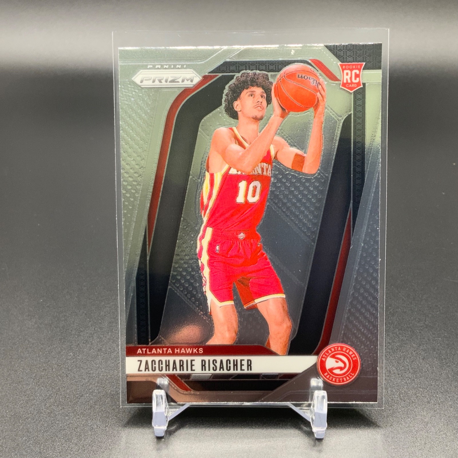 2024-25 Panini Prizm Rookie Variation Zaccharie Risacher #265 RC Rookie GRC1298