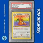 1999 POKEMON FOSSIL 1ST EDITION #19/62 DRAGONITE PSA 7