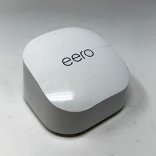 eero 6 Dual-Band Mesh WiFi 6 Router R010001 AX3000 Gigabit White