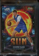 2025-26 Topps Chrome Cosmic Cooper Flagg - Planetary Pursuit Sun RC SSP