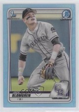 2020 Bowman Draft Chrome Sky Blue Refractor Jack Blomgren #BD-162 9z7