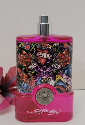 ED HARDY HEARTS & DAGGERS EAU DE PARFUM 3.4 fl oz / 100 ml FOR WOMEN