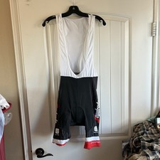 Bontrager Men's Bib Shorts SIZE Xl White Black Red