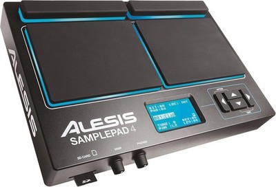 Sample Pad 4 - Compact Percussion and Sample Triggering Instrument with 4 Vel...