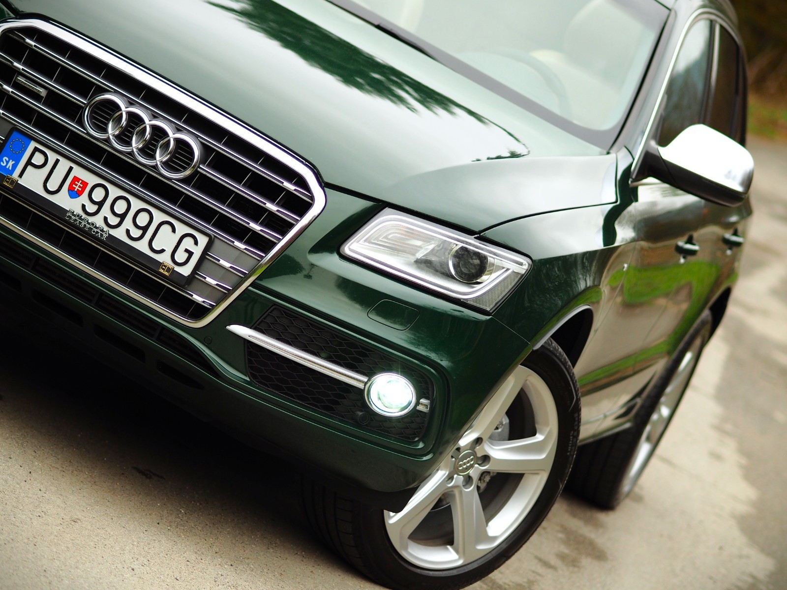 AUDI Q5 3.0 TDi QUATTRO AUDI EXCLUSIVE S-LINE-GOODWOOD VERDE PERLA foto 2