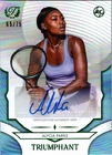 2025 Topps Triumphant Tennis Hard Court Blue Foil Alycia Parks #37-A