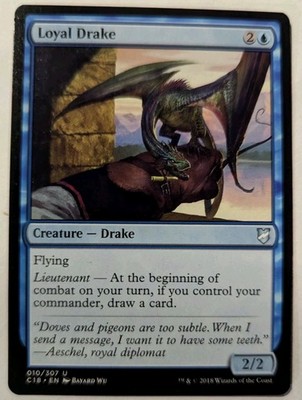Loyal Drake Commander 2018 - MTG