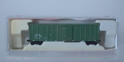 Vagón de tren de caja InterMountain Burlington Northern Plain 217784 escala N - 67514-06 | Condition: Used