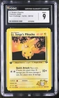 CGC 9 MINT Lt. Surge's Pikachu Gym Challenge 1st Edition 84/132 Pokemon Card