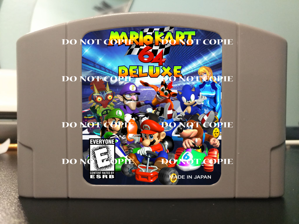 Mario Kart Best Way To Play N64 Games Mario Kart 64 Deluxe For