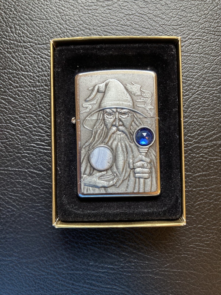 Vintage Limited Edition Mighty Wizard Zippo Lighter (2003 Vintage Limited Edition Mighty Wizard Zippo Lighter (2003