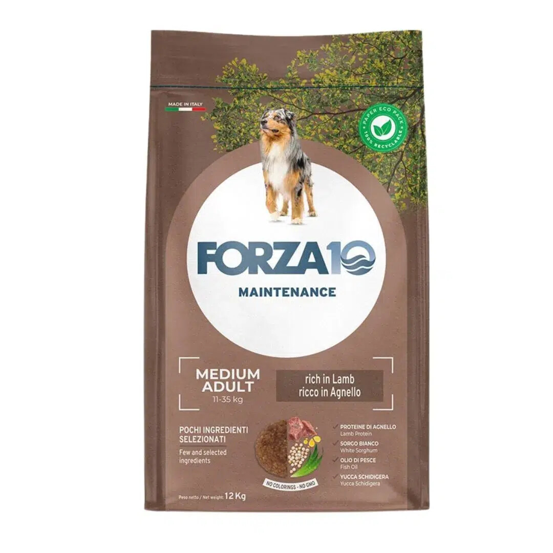 Forza10 Cane Agnello 12Kg Maintenance Medium Adult | Promo Online
