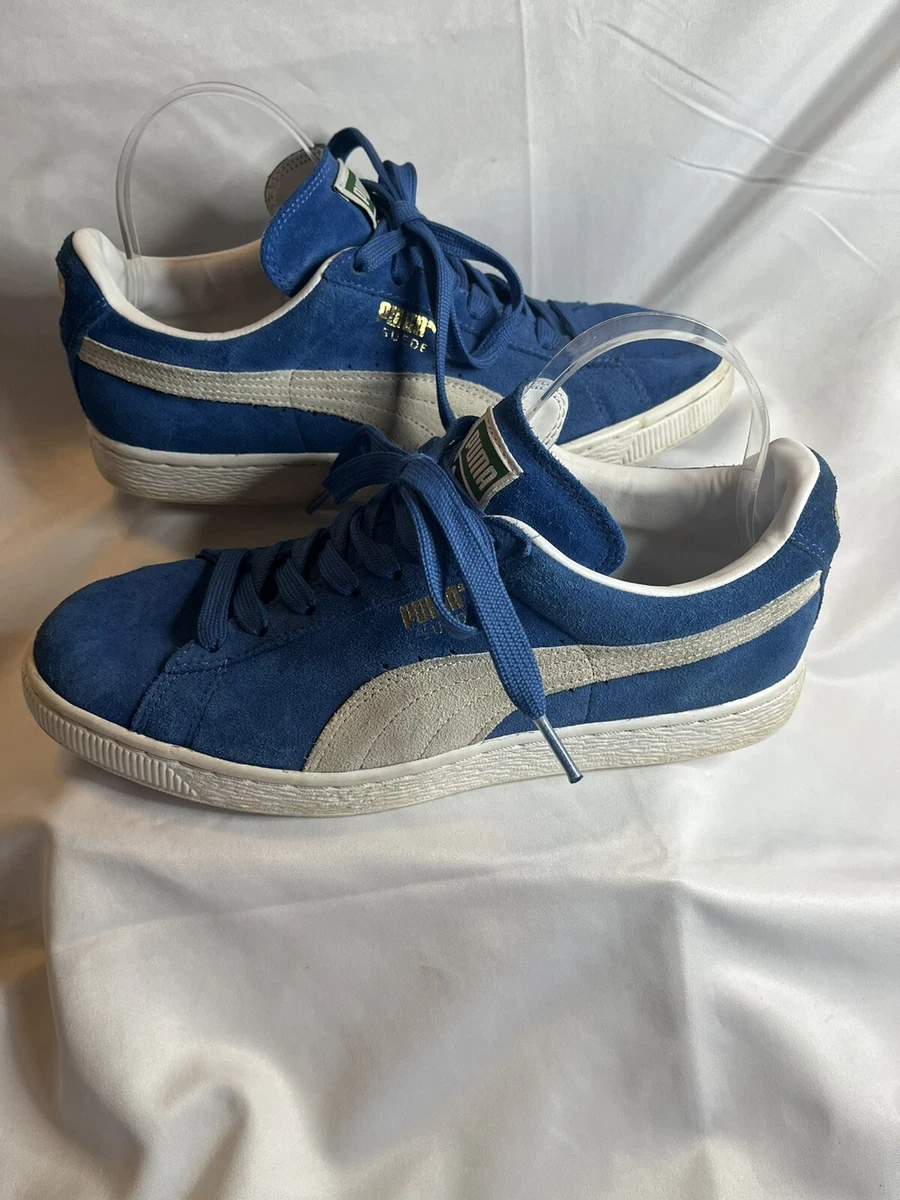 Puma suede deals classic mens blue