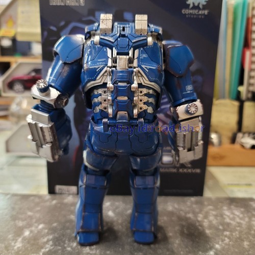 Figura de acción cómica Iron Man MK38 IGOR escala 1/12 en stock modelo 8" con LED - Imagen 4 de 23